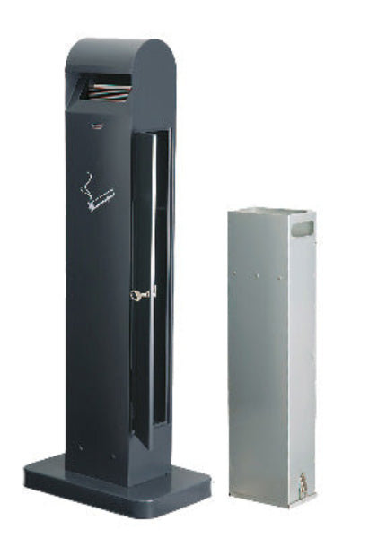 Cendrier sur pied 12,5 L – Équipements professionnels ERP – Image 2 | KODIF