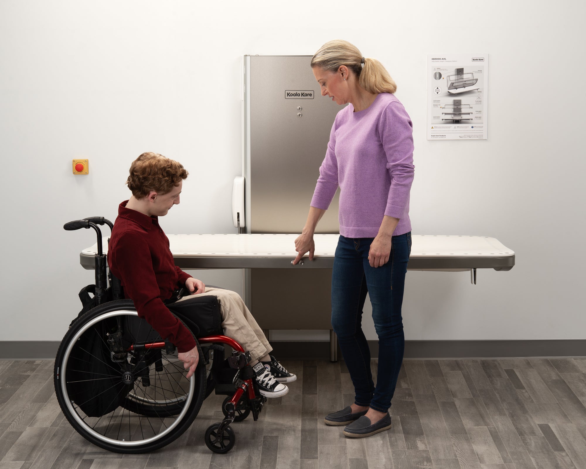 Tables à langer pour adultes