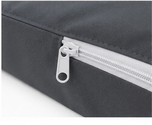 Housse de Matelas Bébé en Polyuréthane Gris – Imperméable et Déhoussable – 2 Dimensions