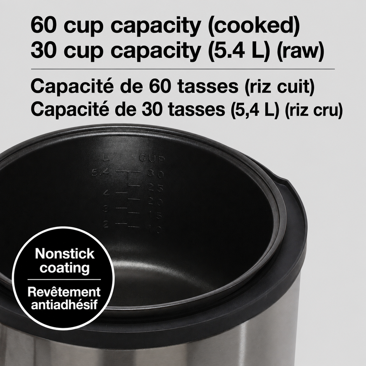 Cuiseur à riz 14 litres - 37560R-CE