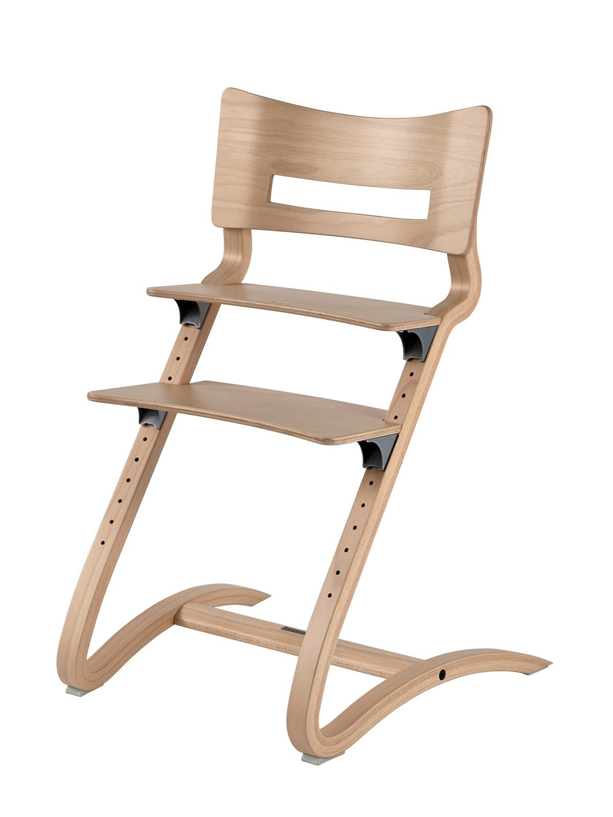 Chaise haute évolutive Leander Classic en hêtre massif-Chaise enfant-Leander-Kodif