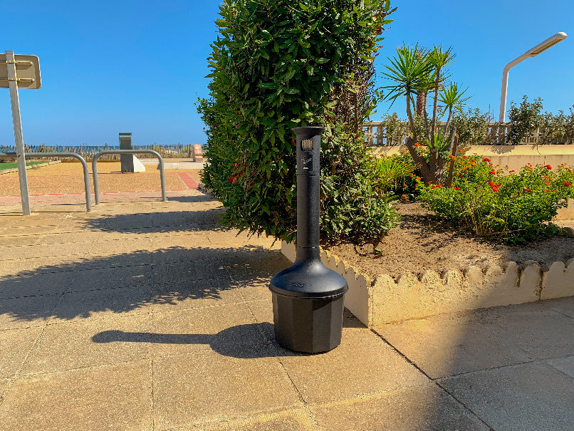 Cendrier sur pied 10L - plastique – Équipements professionnels ERP – Image 7 | KODIF