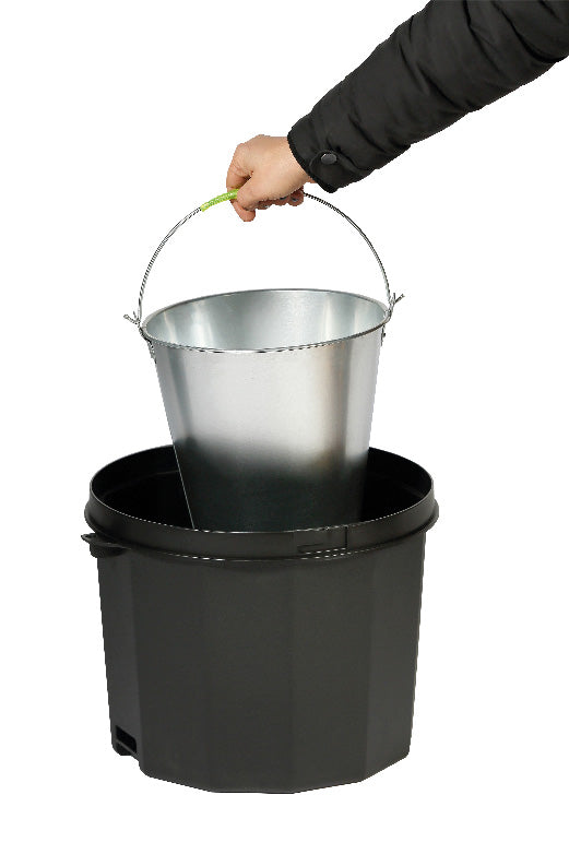 Cendrier sur pied 10L - plastique – Équipements professionnels ERP – Image 4 | KODIF