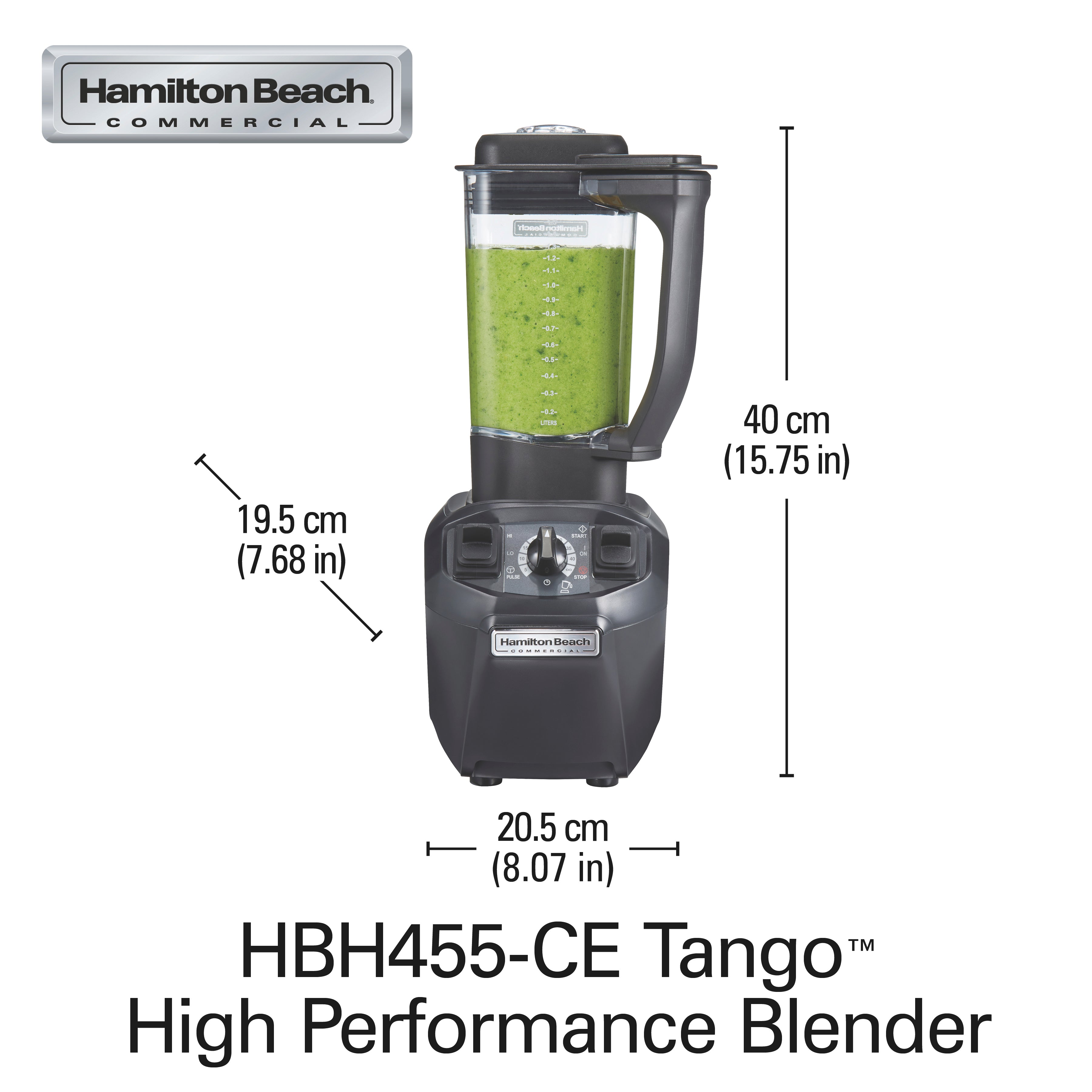 TANGO High Performance Bar Blender - HBH455-CE - HAMILTON BEACH