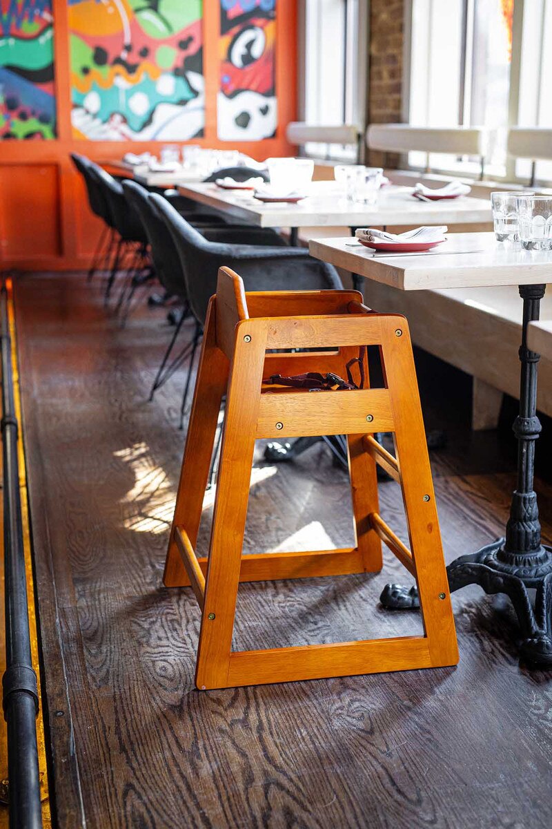 Chaise haute - MENINO – Équipements professionnels ERP – Image 10 | KODIF