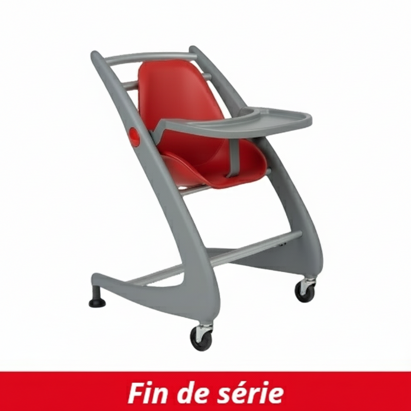 Chaise haute NEST avec plateau amovible