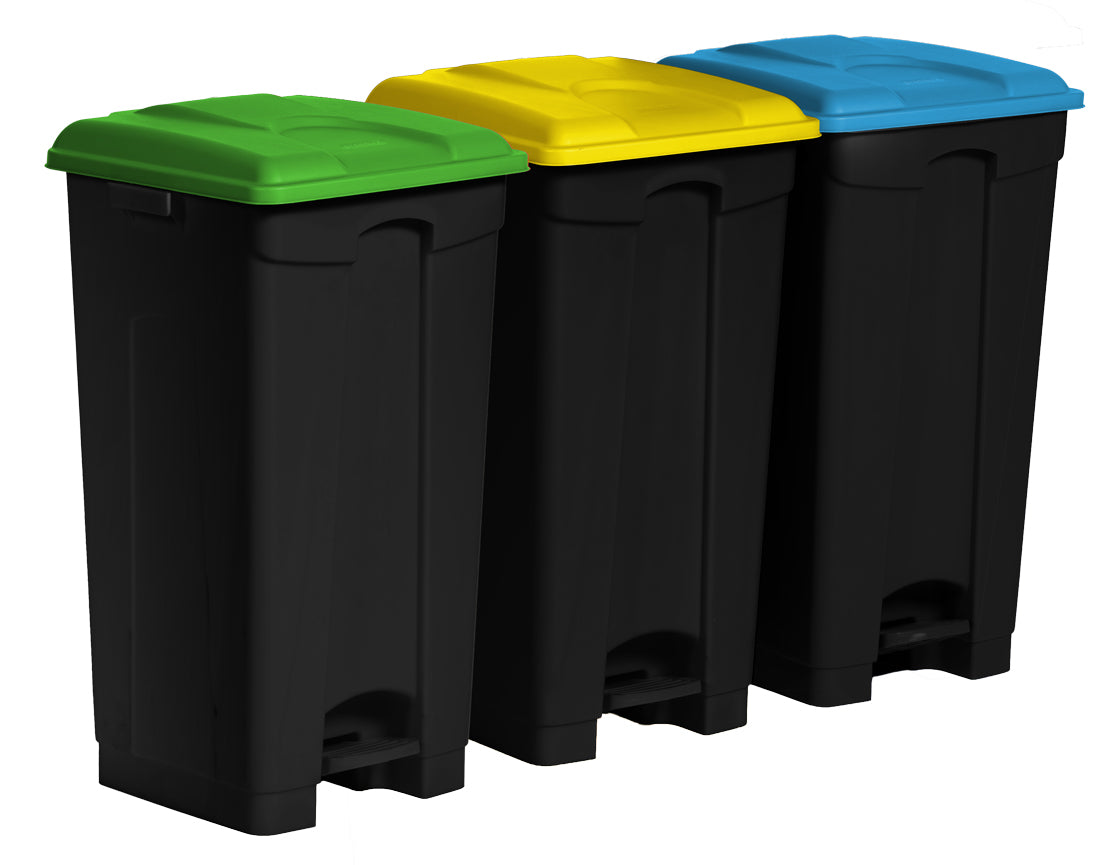 Collecteur à pédale 55 L connectable