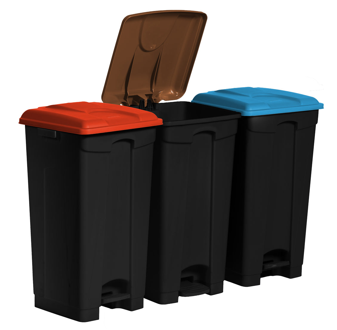 Collecteur à pédale 55 L connectable