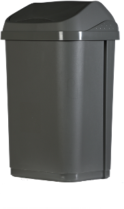 Poubelle à couvercle basculant - 10 à 50 L