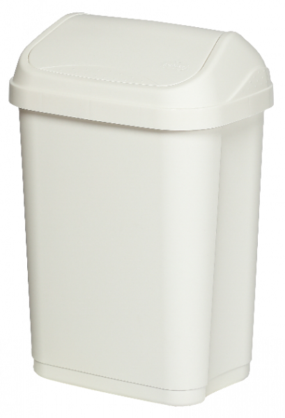 Poubelle à couvercle basculant - 10 à 50 L