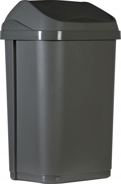 Poubelle à couvercle basculant - 10 à 50 L