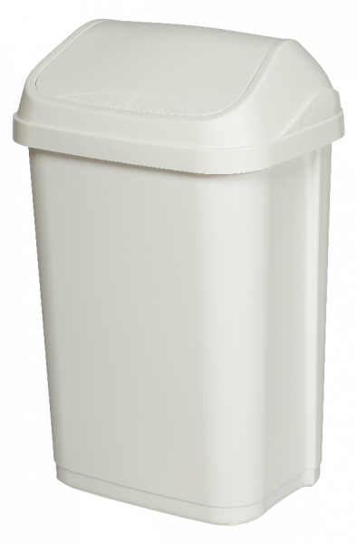 Poubelle à couvercle basculant - 10 à 50 L