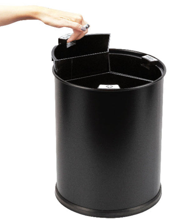 Corbeilles de tri 13 L – 2 ou 3 compartiments – Équipements professionnels ERP – Image 4 | KODIF