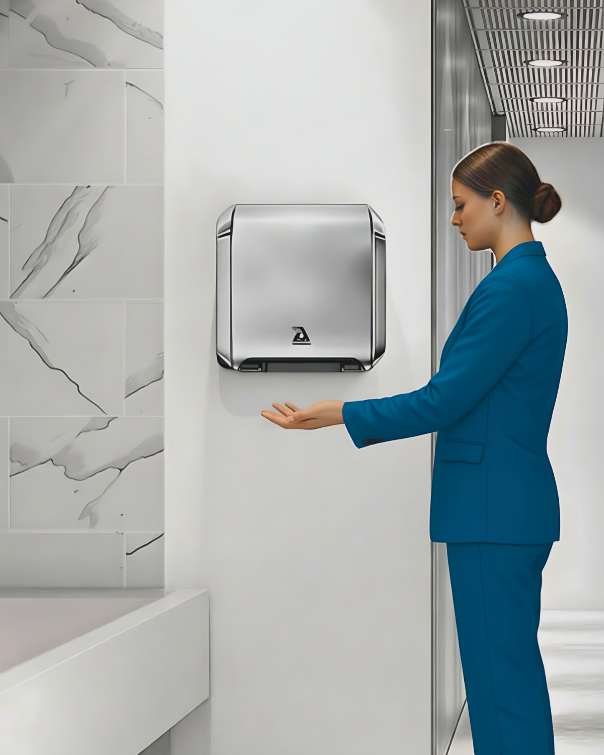 Sèche-mains PowerDRI – Équipements professionnels ERP – Image 2 | KODIF