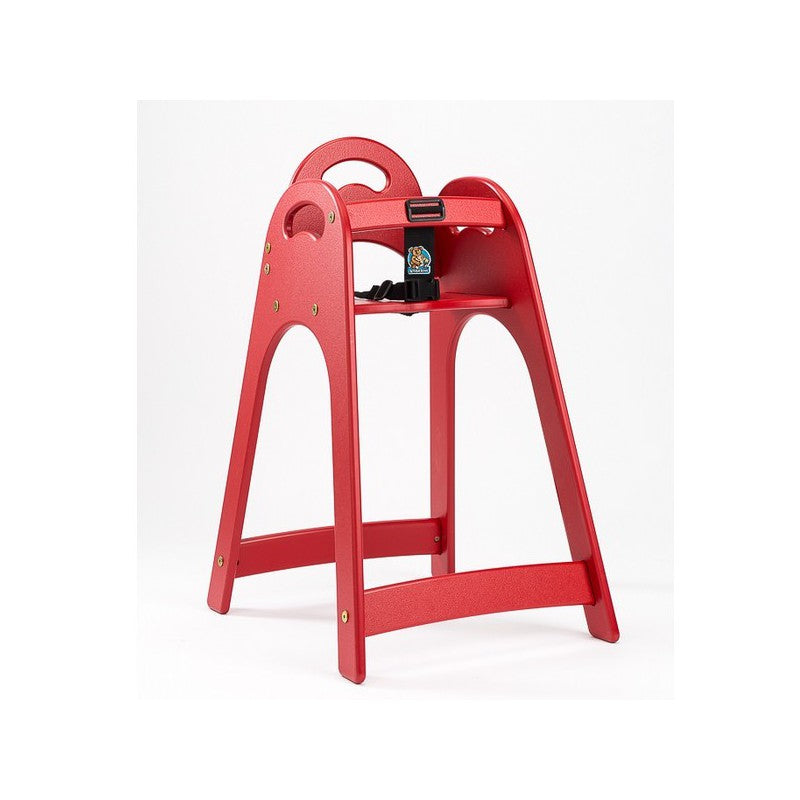 Chaise design en polyéthylène-Chaise enfant-Design-Rouge-Kodif