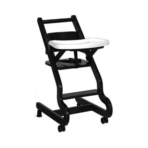 Children's high chair with wheels