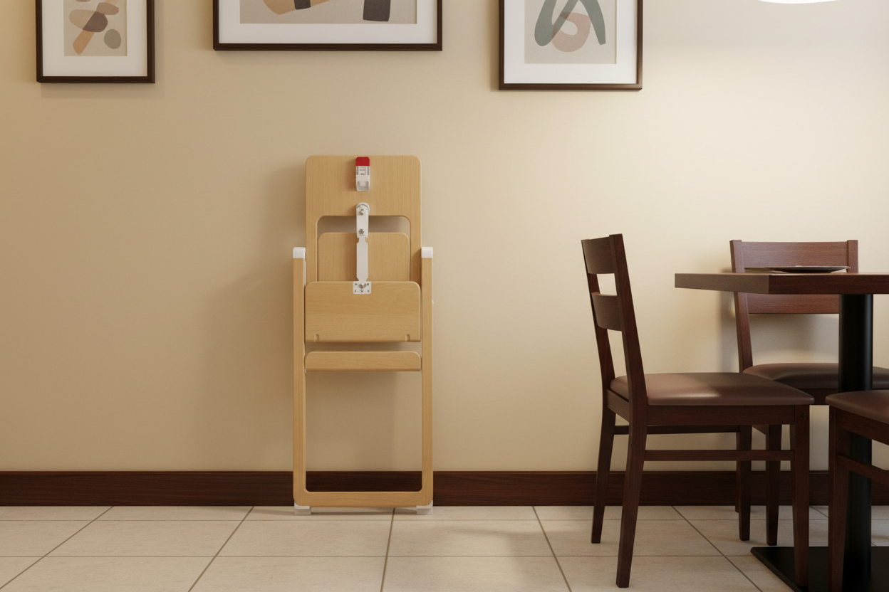 Chaise haute - SUPAFLAT PRO – Équipements professionnels ERP – Image 4 | KODIF