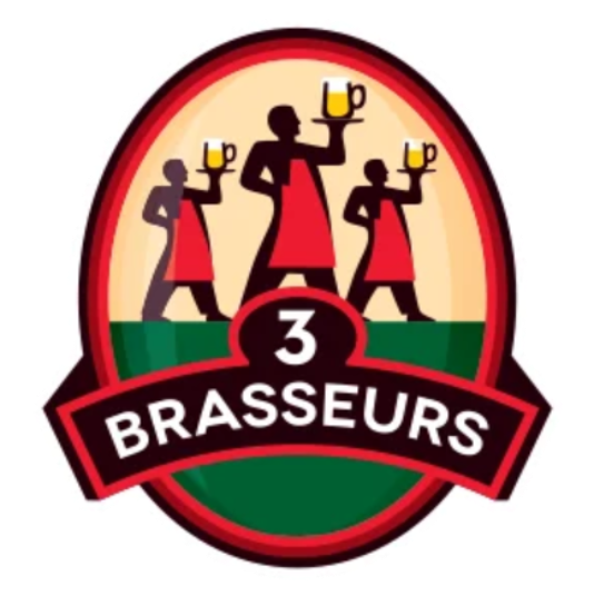 logo les 3 brasseurs