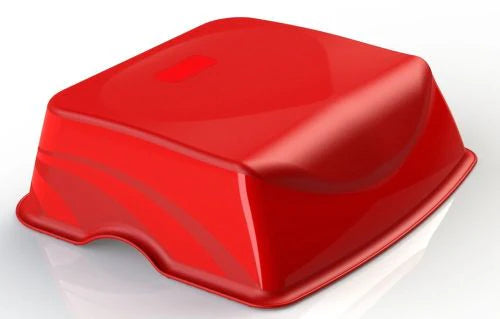 Pack de 6 rehausseurs rouges – Résistants et empilables-Réhausseur-KODIF-Kodif