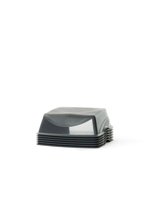 Pack de 6 rehausseurs gris – Solides et empilables-Réhausseur-KODIF-Kodif