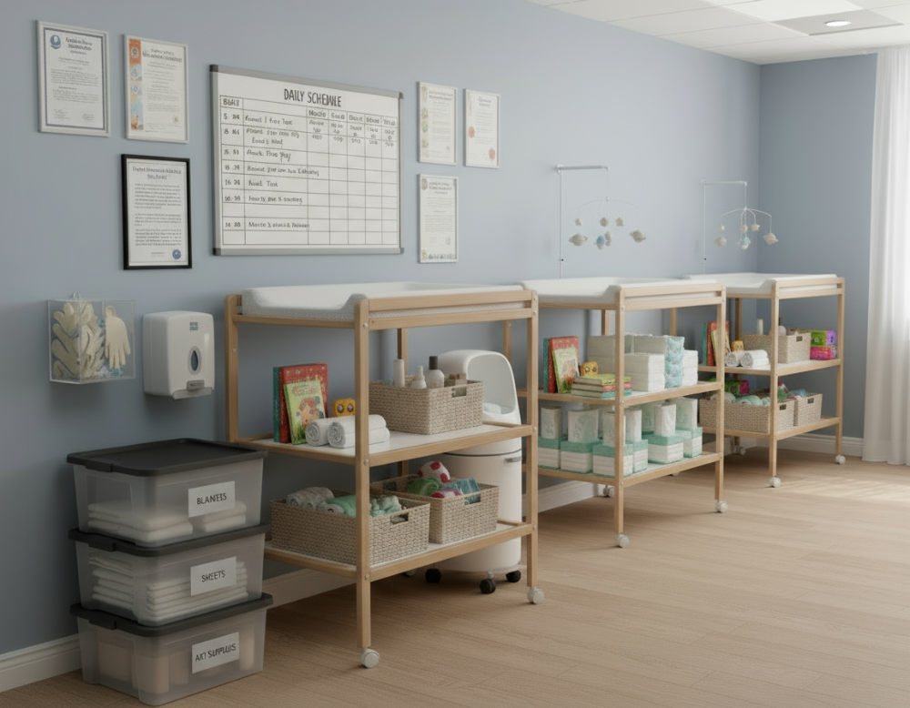 Table à langer mobile – Équipements professionnels ERP – Image 3 | KODIF